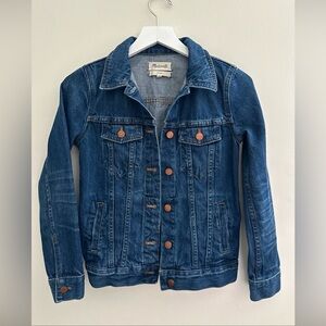 Madewell Classic Denim Jean Jacket Women's Size XS Style #H8341